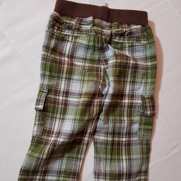 Gymboree Little Milkman Vintage Plaid Pants & Bodysuit set 12-18 month NWT - Picture 6 of 6